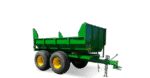 Bear Paw 7’x12′ Farm Dump Trailer – 36,000# GVWR