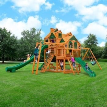 Gorilla Playsets 27 ft Empire Swing Set with Installation