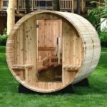 Almost Heaven Audra 4 Person Canopy Barrel Sauna