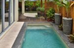 Mini piscine bloc polystyrène4 x 2.50 x 1.50 m : avec liner pierre de bali : Basalt